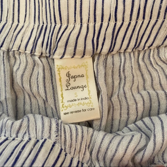 Japna Lounge Striped Pajama set - Picture 4 of 7